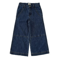 Longlivethequeen – Weite Jeans mit Steppnähten | Rohdenim