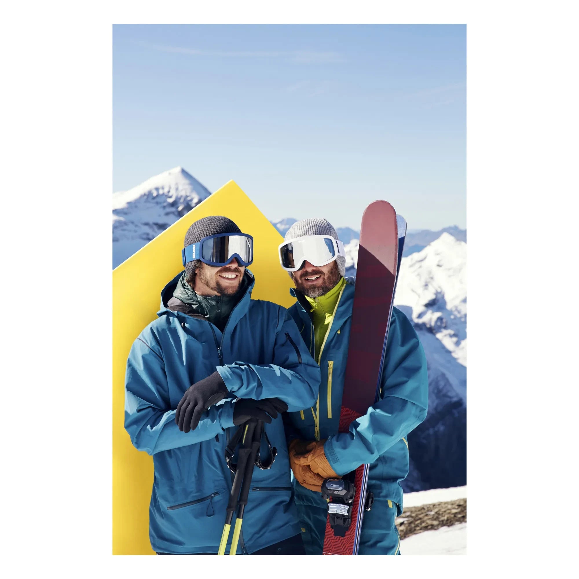 IZIPIZI - Sun Snow Skibrille - Erwachsenenkollektion | Blau