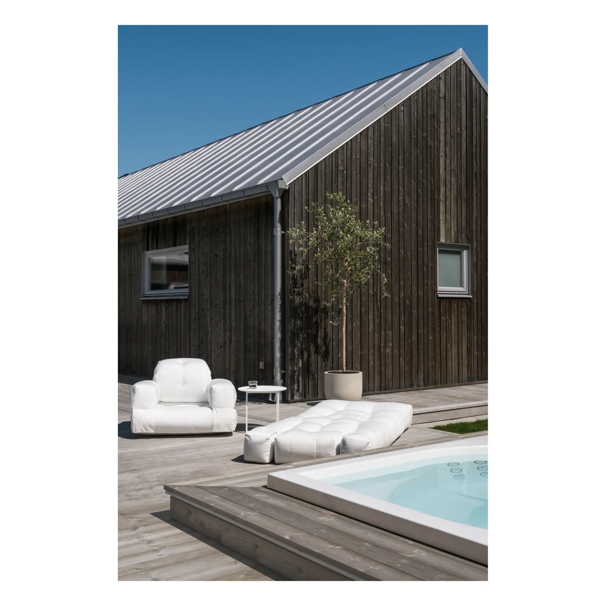 Karup Design - Outdoor Pouf Sitzsack | Weiß
