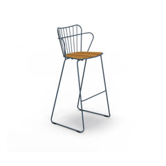 Houe - Paon Outdoor-Barhocker | Blau