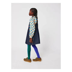 Bobo Choses - Trägerkleid aus Bio-Baumwoll-Denim | Marine