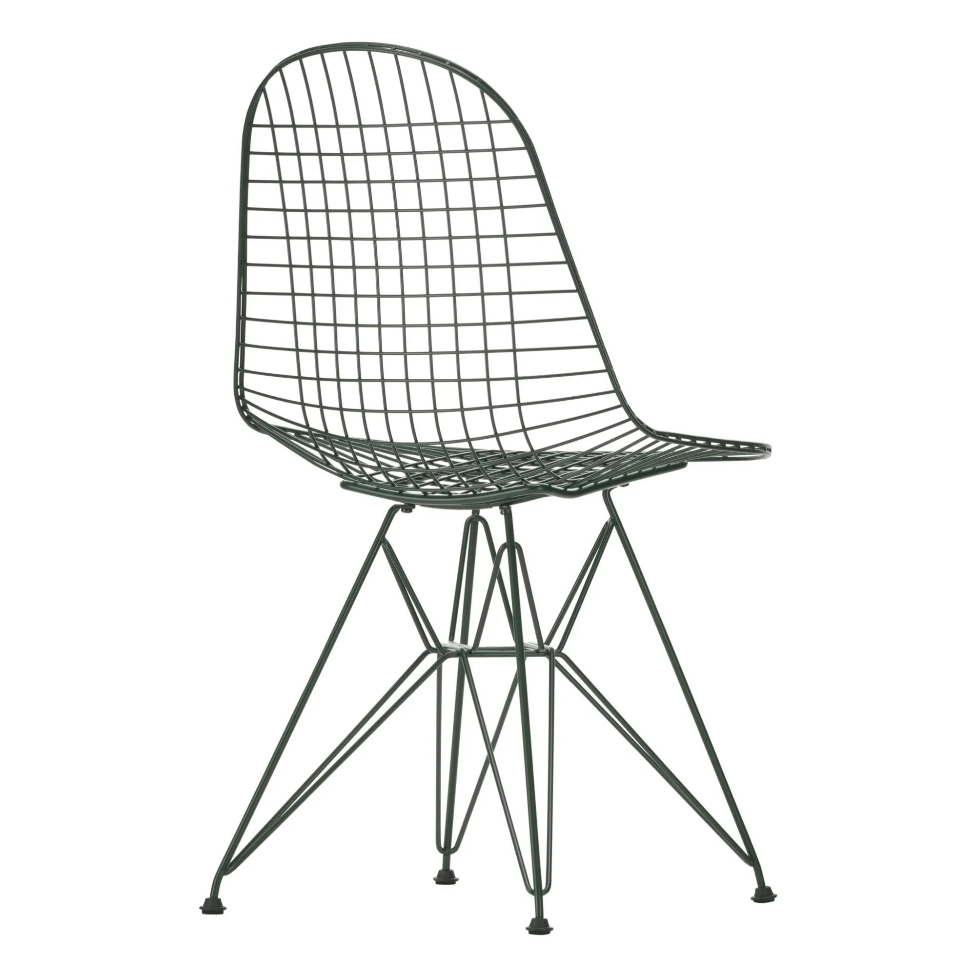 Vitra - DKR Wire Chair - Charles & Ray Eames | Dunkelgrün