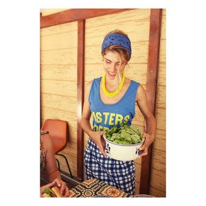 Sisters Department - Olivia Baumwoll-Top | Blau