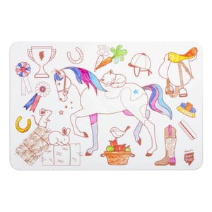 Superpetit - 4 Filzstifte Pony Mini-Malset