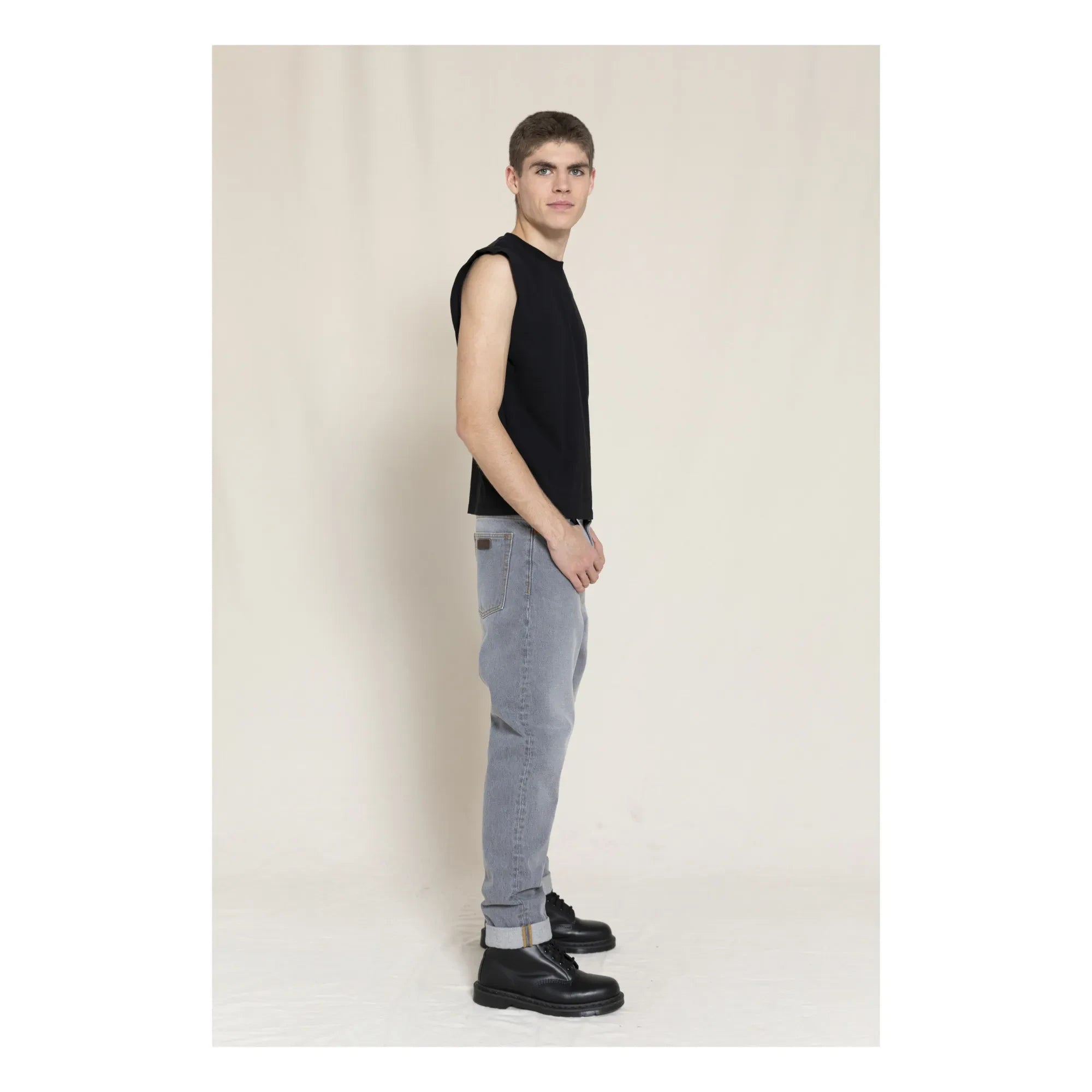 Finger in the nose - Ollibis Bol Jeans | Denim grau