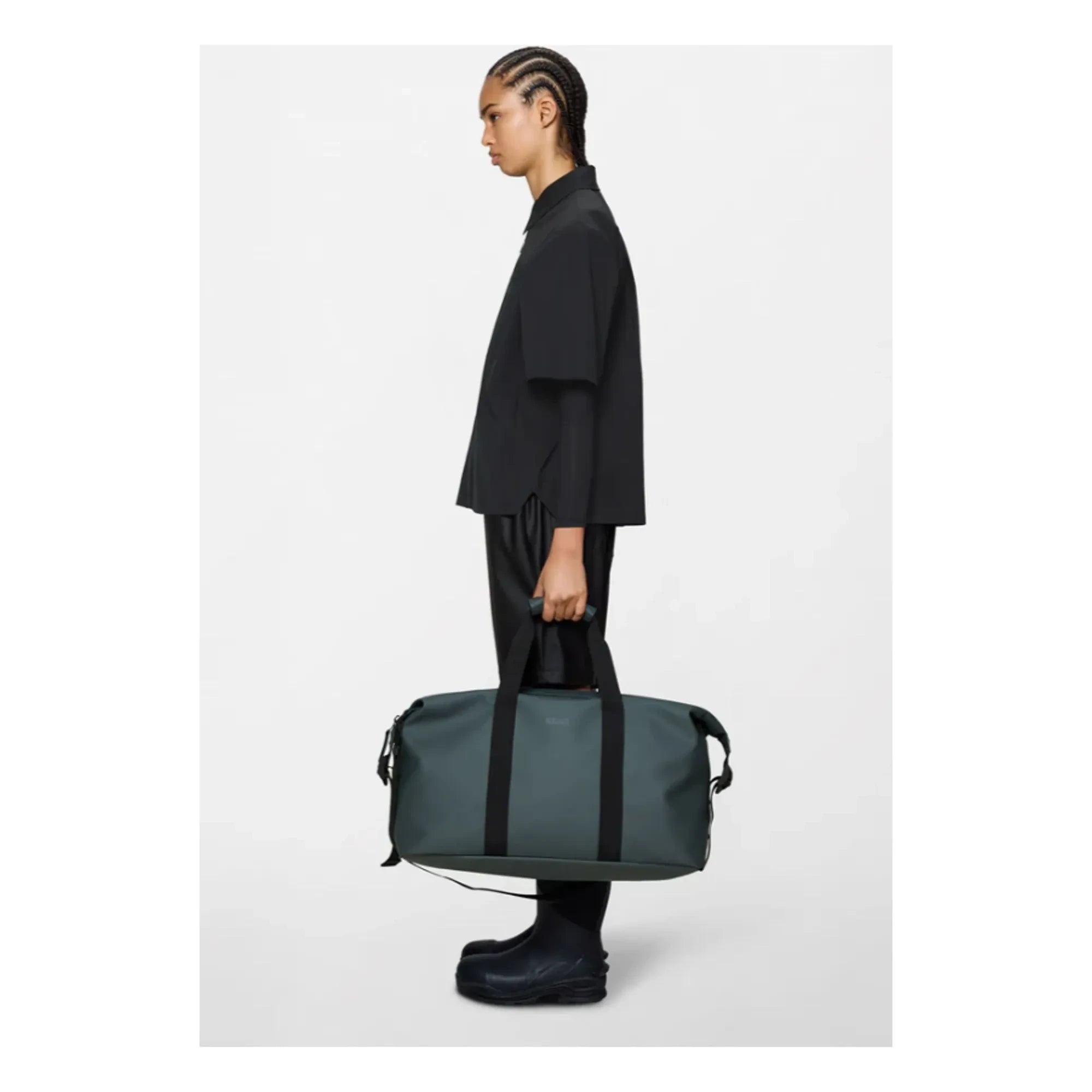 Rains - Hilo W3 Weekend Bag | Dunkelgrau