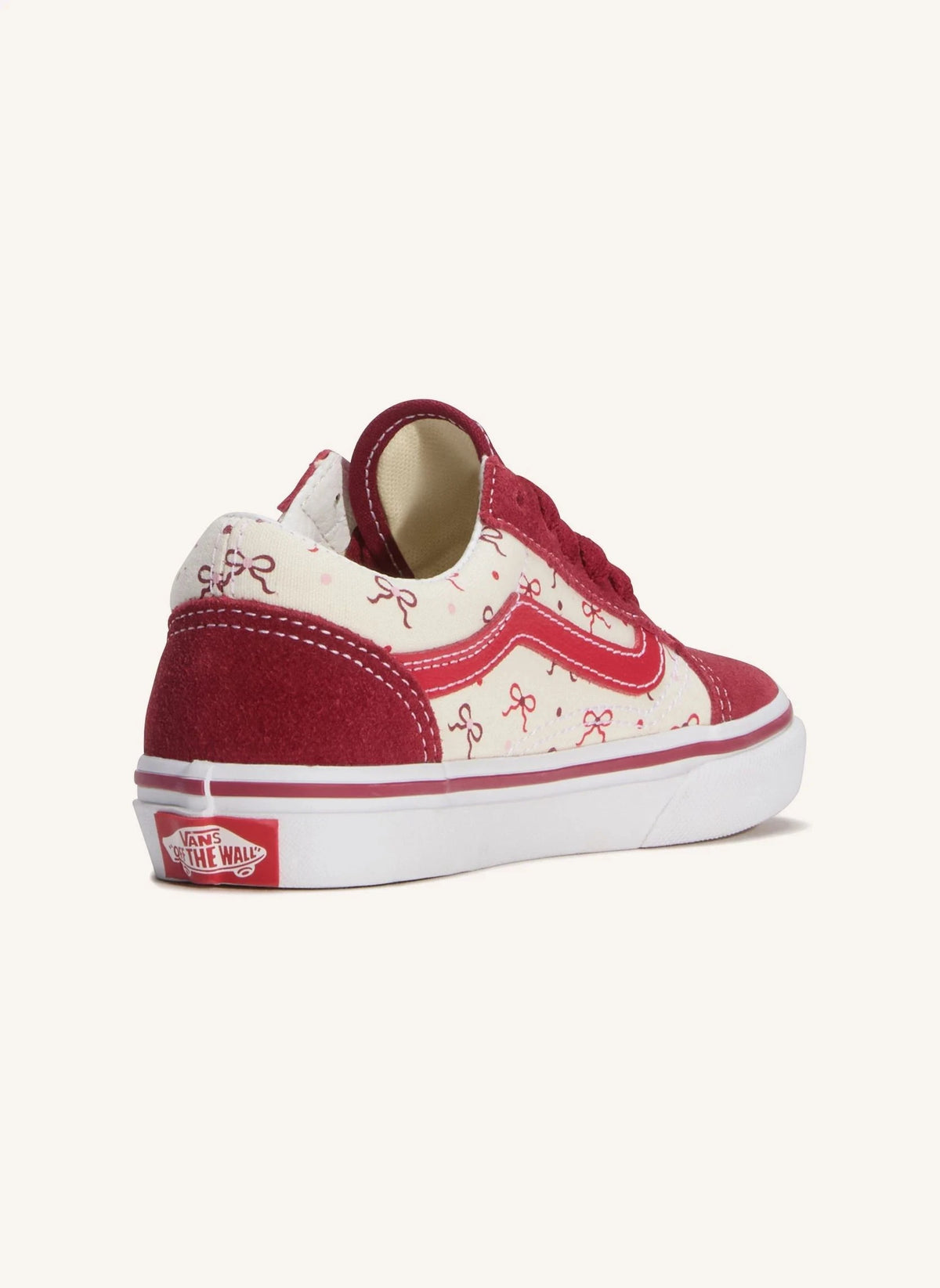 Vans - Old Skool Schnürsenkel Sneakers | Rot