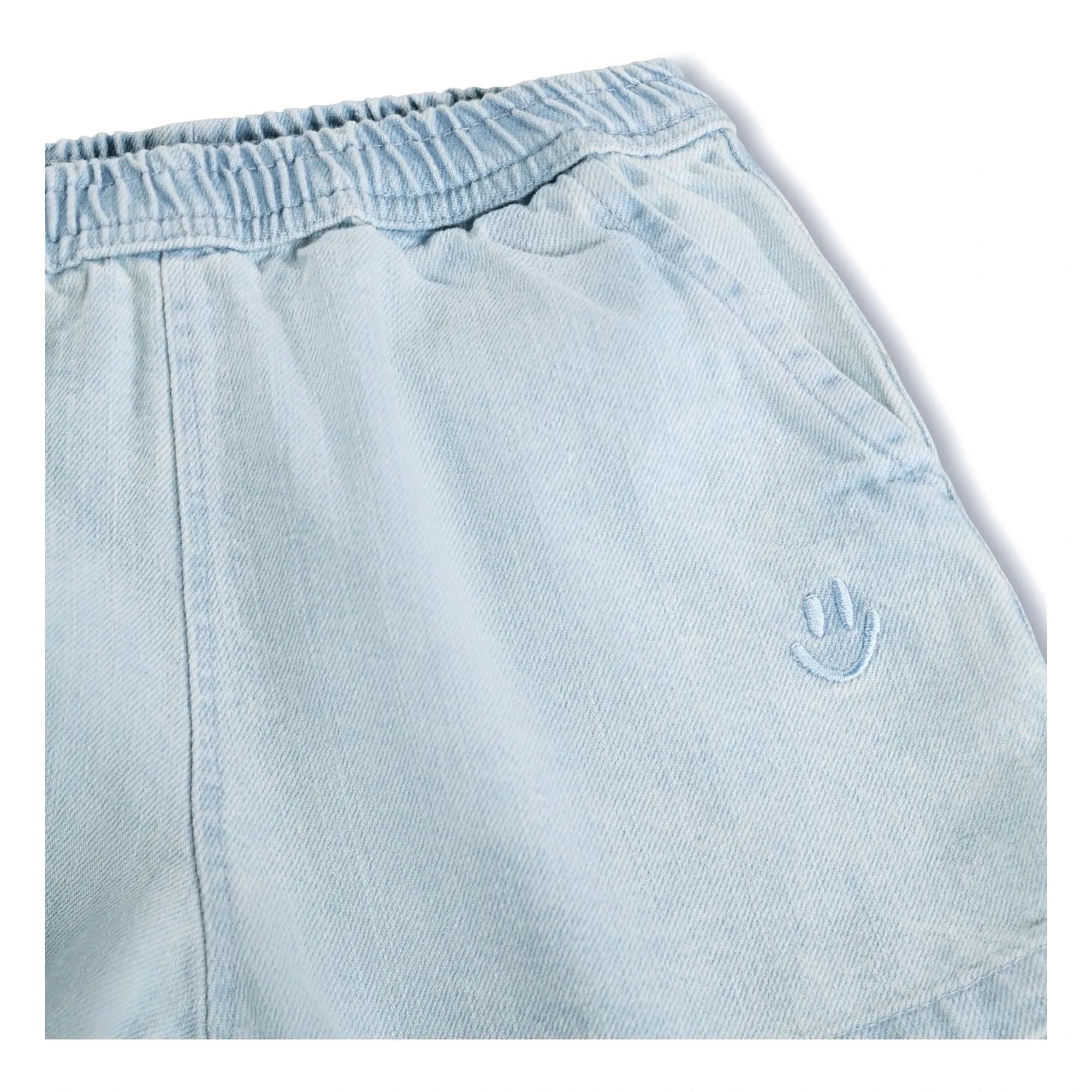 Molo - Denim Shine Bio-Baumwoll Shorts | Hellblau