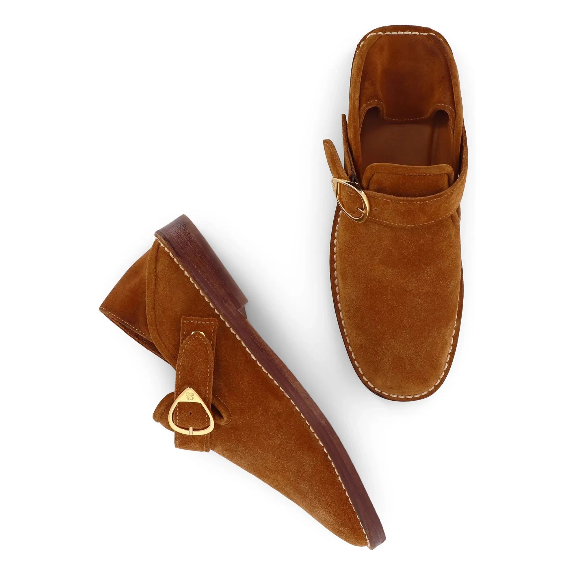 Socque Paris - Lucca Wildleder-Loafer | Camel