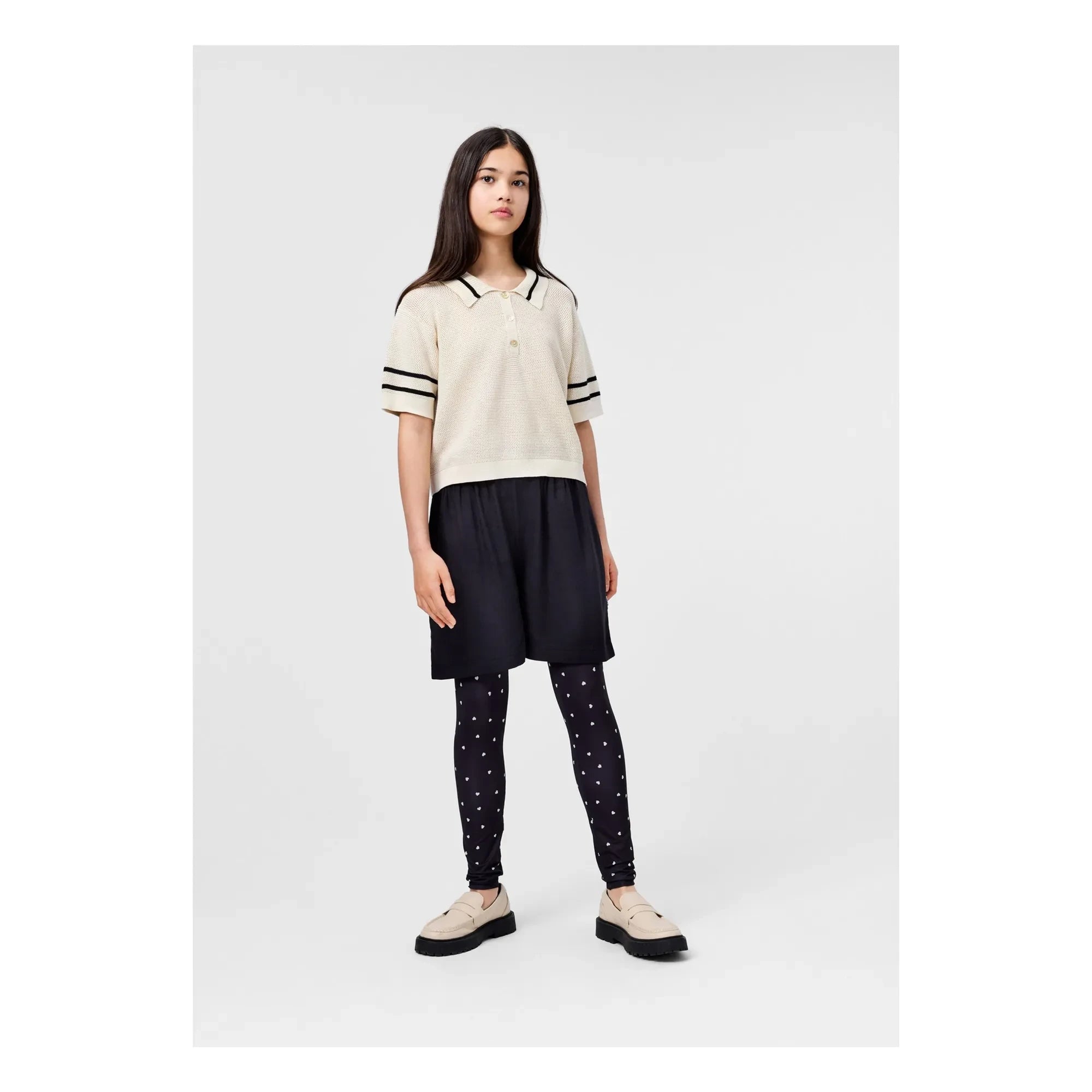 Molo - Gwinn Poloshirt aus Bio-Baumwollstrick | Ecru