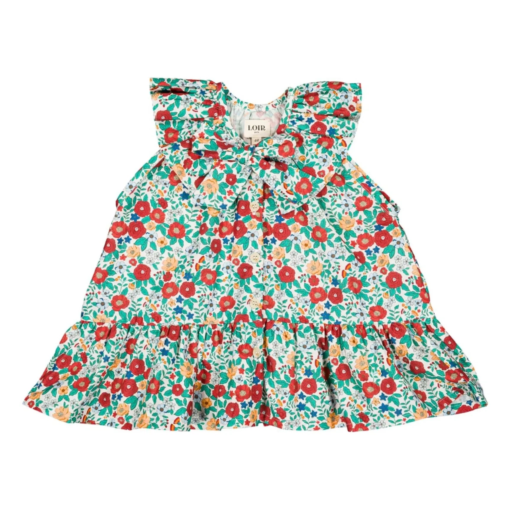 Loir - Hortense Fleurie Bluse | Rot