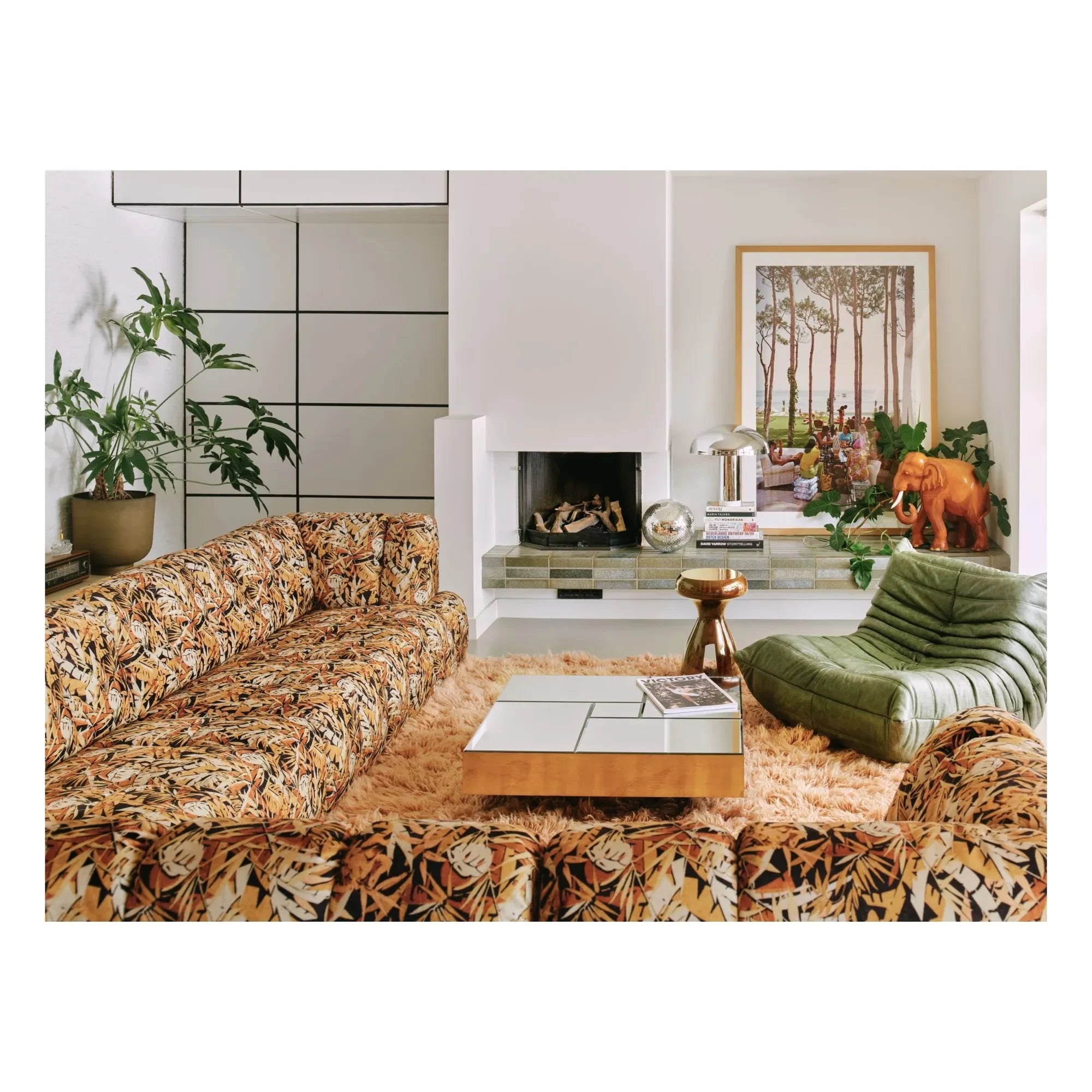 HKliving - Ahşap tabure | Ceviz