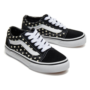 Vans - Old Skool Blumenmuster-Schnürsneaker | Schwarz