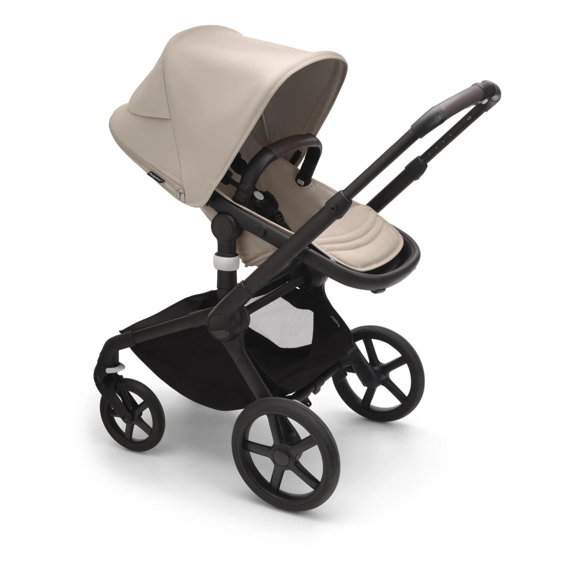 Bugaboo - Bugaboo Fox 5 Geländetauglicher Kinderwagen - Schwarzer Rahmen | Taupe Braun