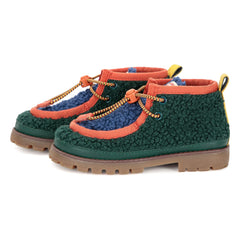 Bobo Choses - Wallabee Sherpa Tarzı Derby Ayakkabılar - Bobo Choses x Camper | Yeşil