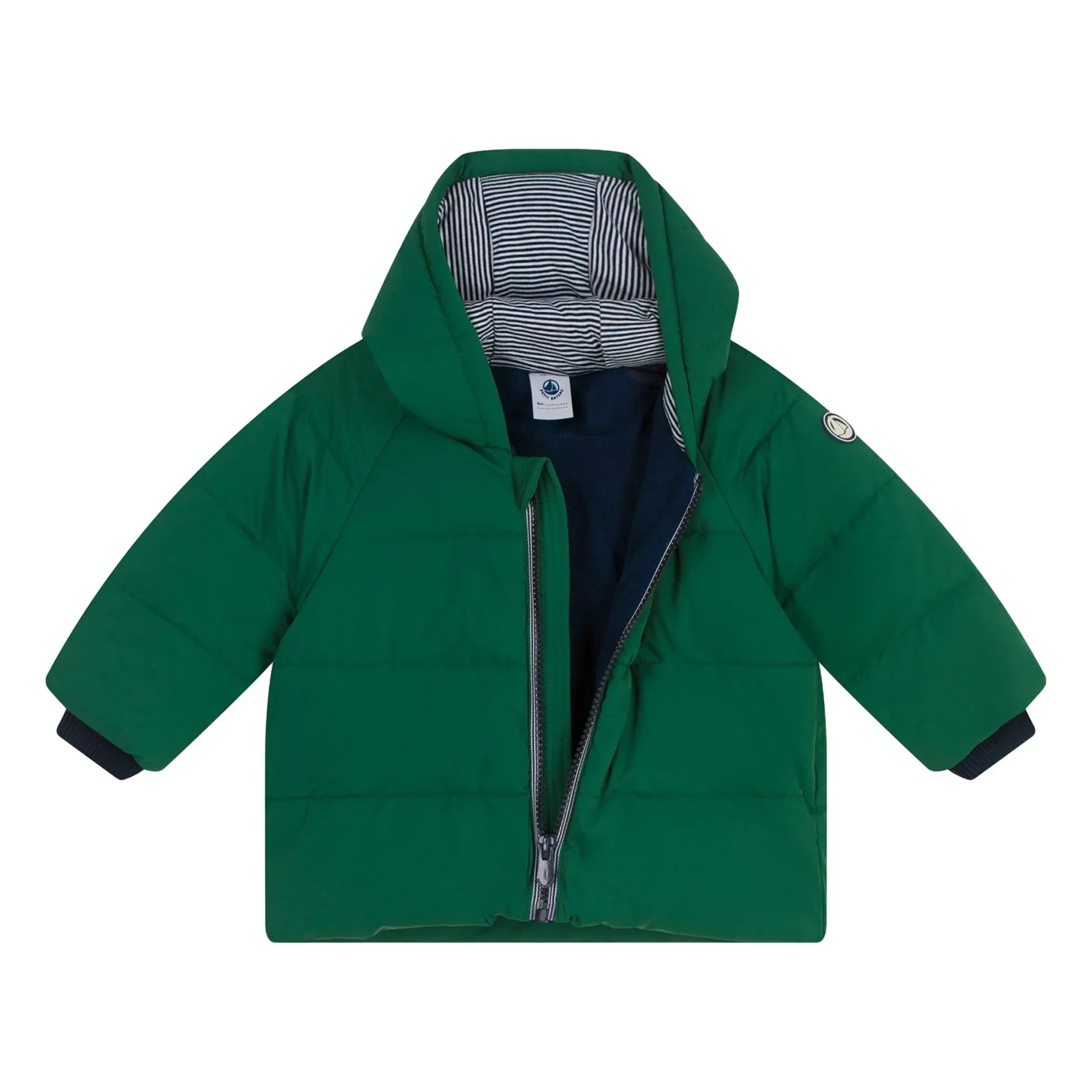 Petit Bateau - Mat-Steppjacke | Chromgrün