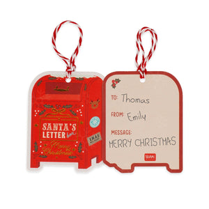 Legami - Set 10 Weihnachtsgeschenkanhänger