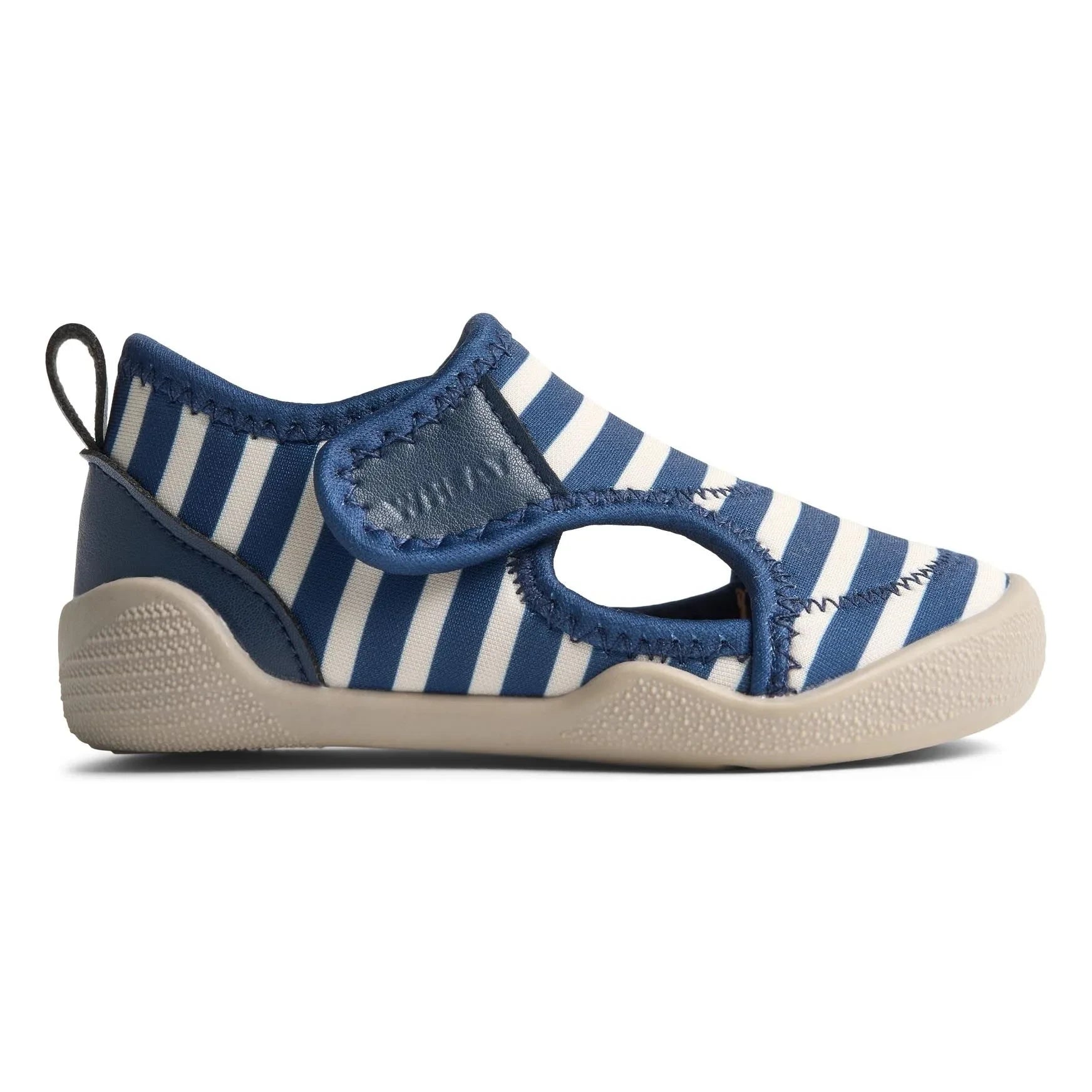 Wheat - Gestreifte Spiral-Badeschuhe | Blau