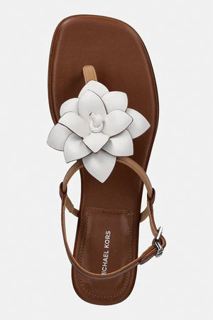 MICHAEL Michael Kors Kadın Deri Sandalet Jacie Thong Sandal