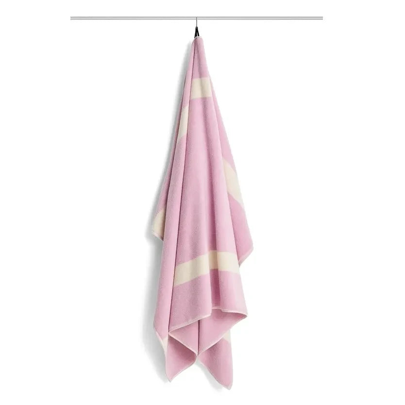 Hay - Çizgili Banyo Havlusu | Pembe