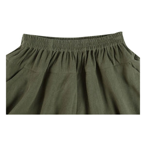 Donsje - Mazena Leinenshorts | Dunkelkhaki