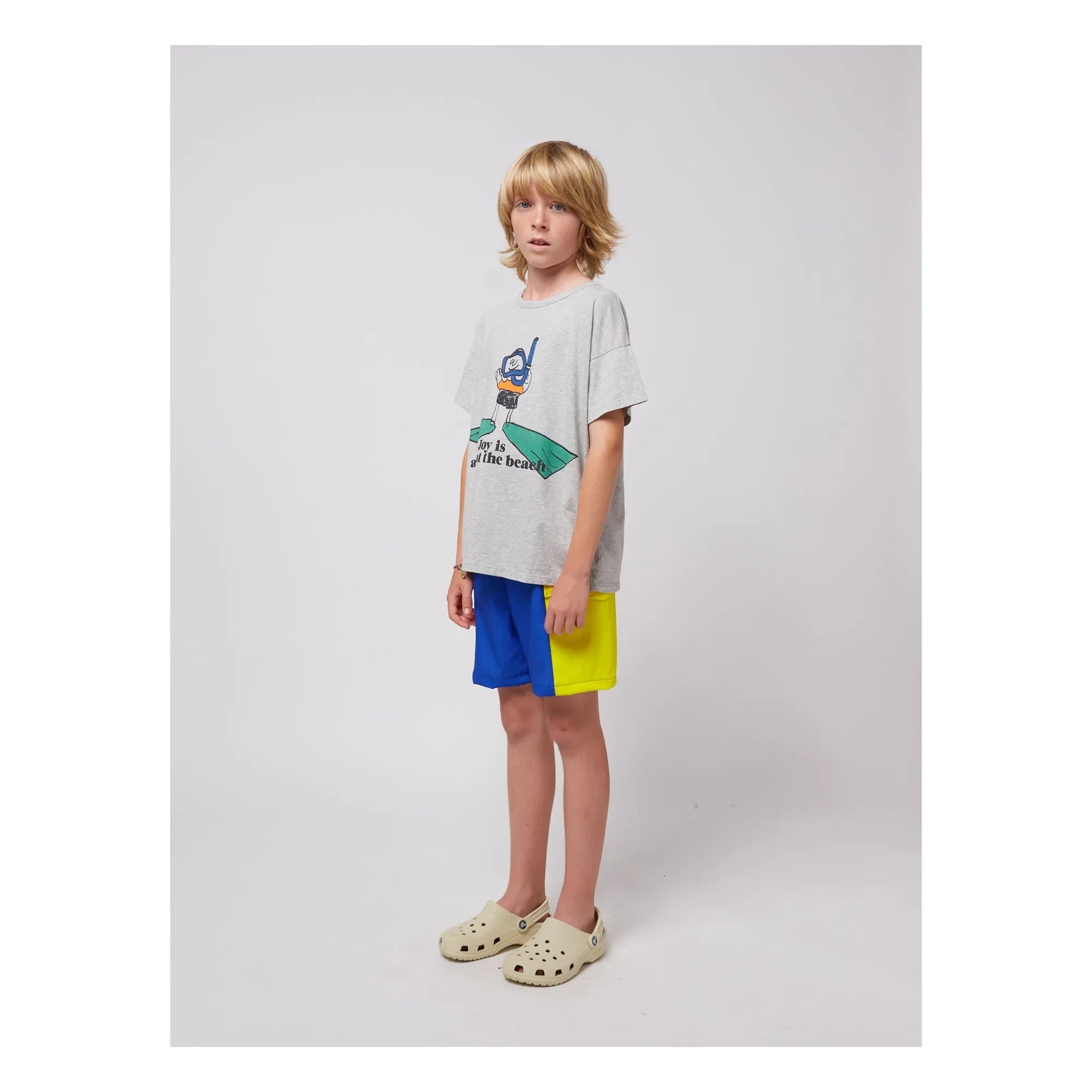 Bobo Choses - Colour-Block-Badeshorts | Blau
