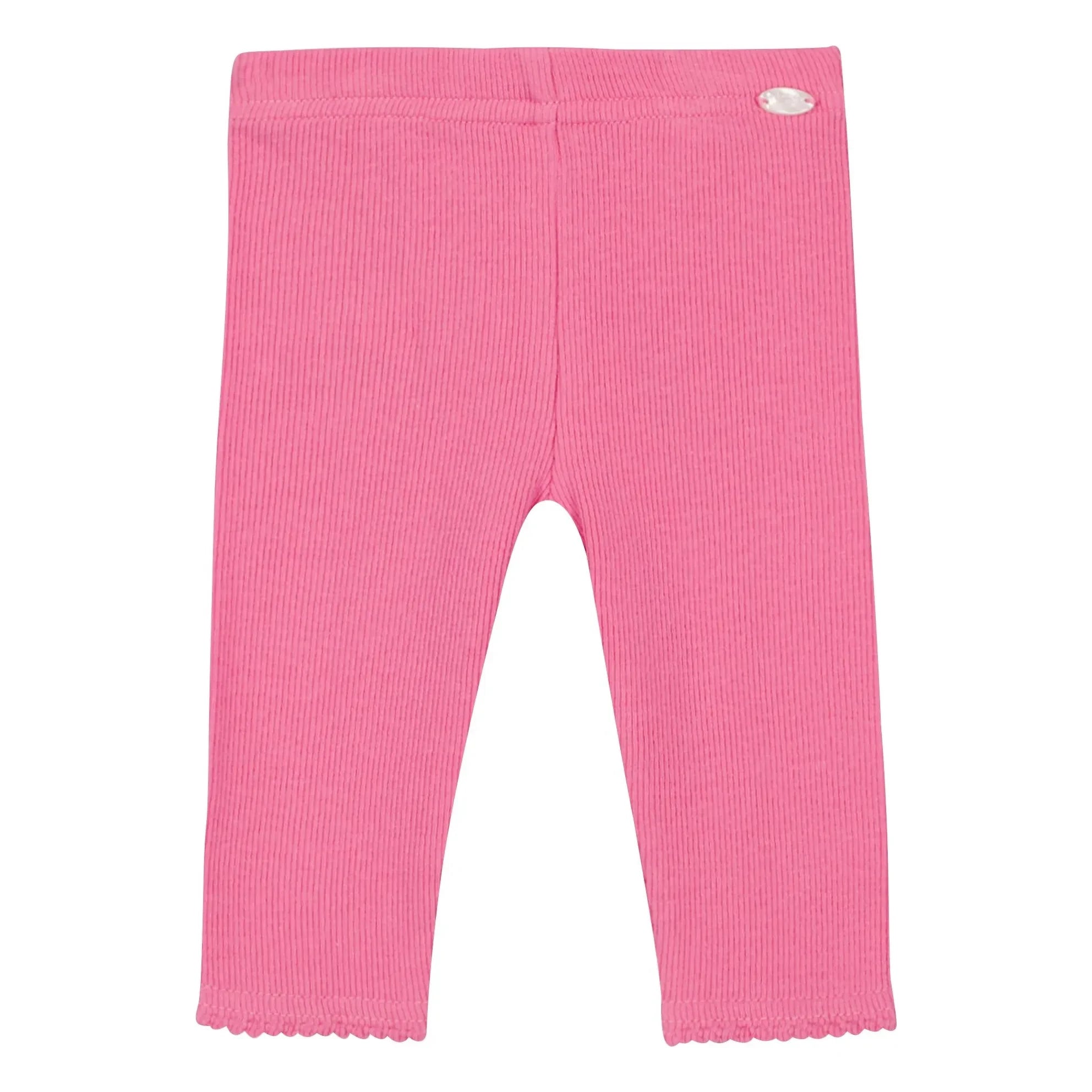 Tartine et Chocolat - Gerippte Leggings | Puderrosa