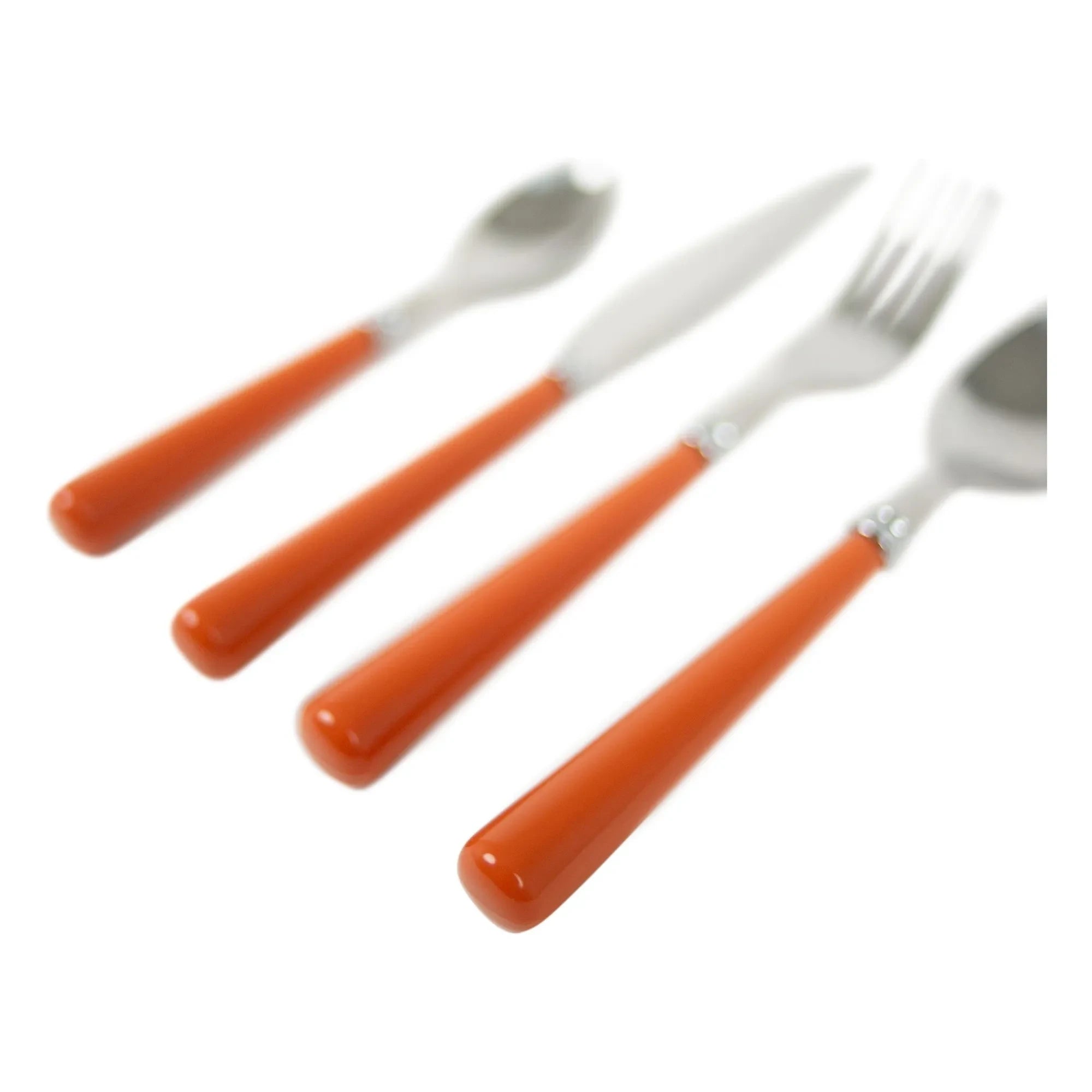 Olsson & Jensen - Lotta Besteckset - 24-teiliges Set | Orange