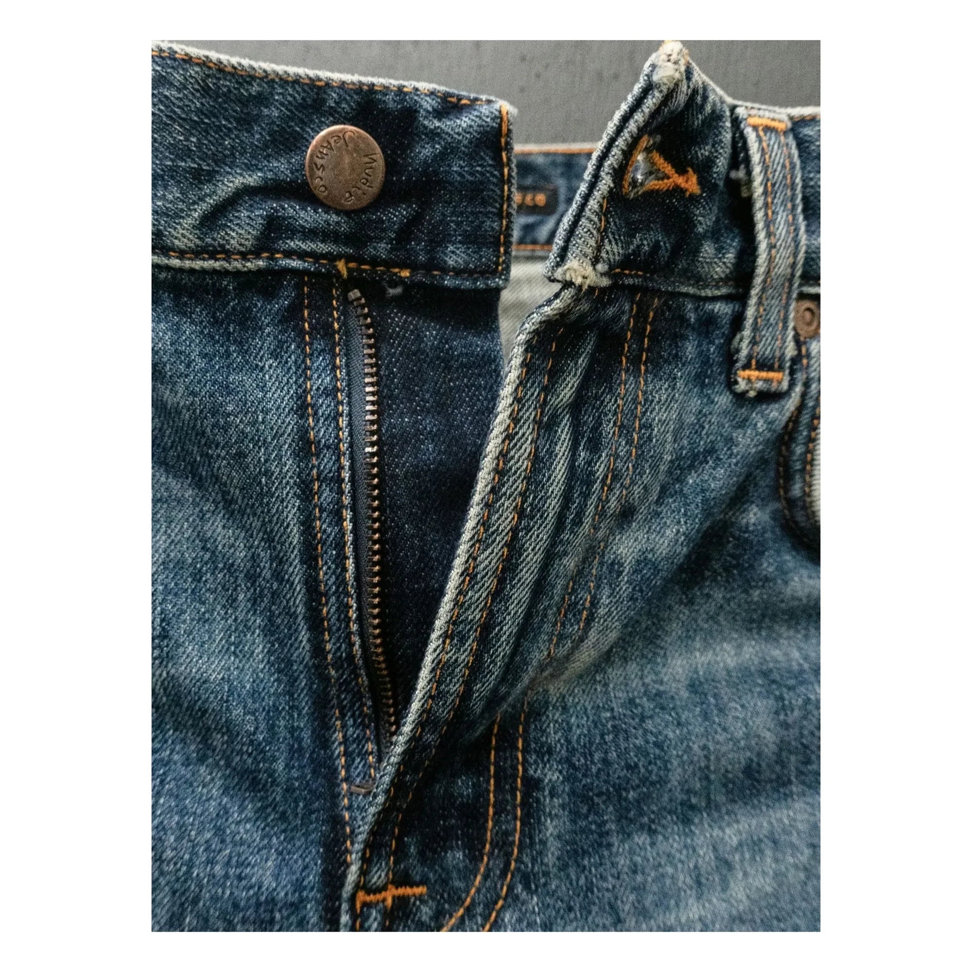 Nudie Jeans – Jeans Gritty Jackson Thriller | Verwaschenes Blau