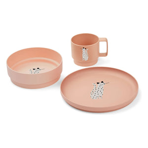Liewood – Geschirrset Archi | Cat/Tuscan Rose