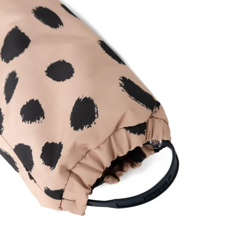 Liewood - Maddy Leopard Skianzug aus recycelten Fasern | Hellrosa