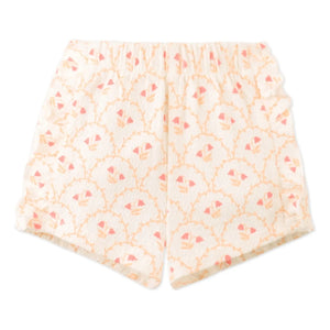 Gingersnaps - Erica Rüschen-Top und Shorts Set | Ecru
