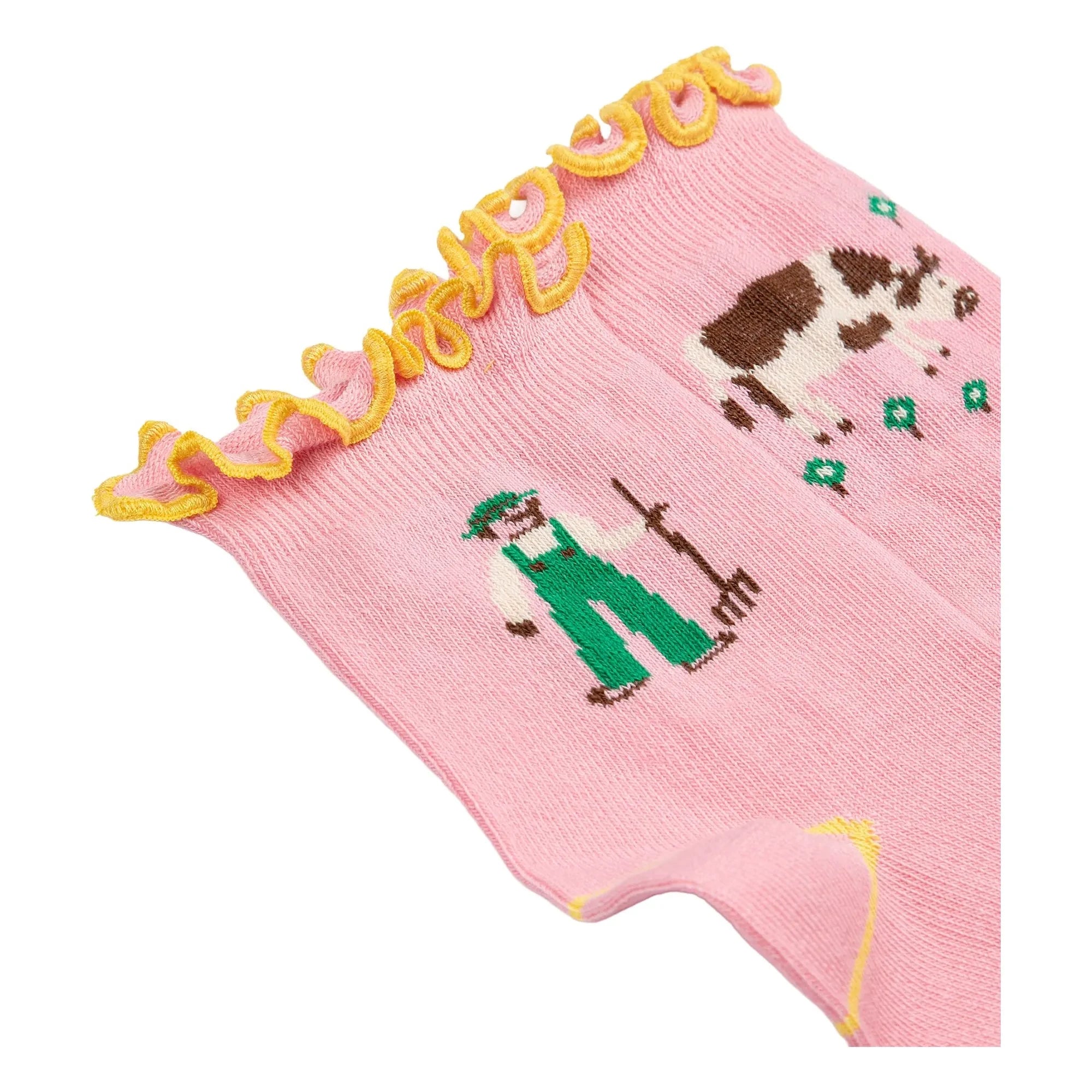 Bobo Choses - Bio-Baumwoll-Socken mit Rüschen | Rosa