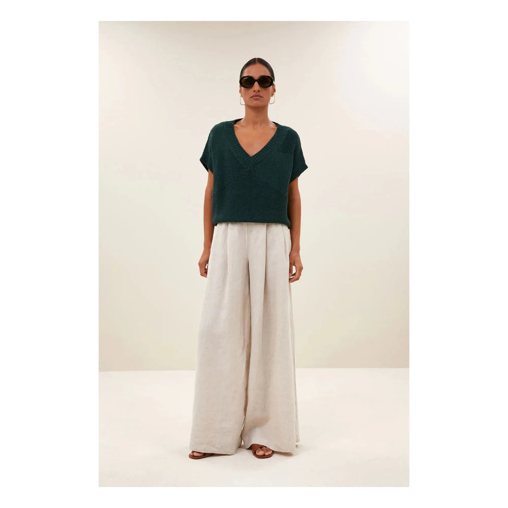By Bar – Sef Leinenhose | Creme