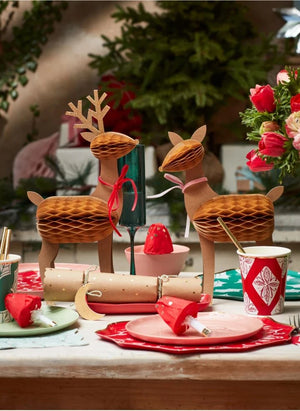 Meri Meri - Blockdruck Weihnachtsbecher - 8er Set