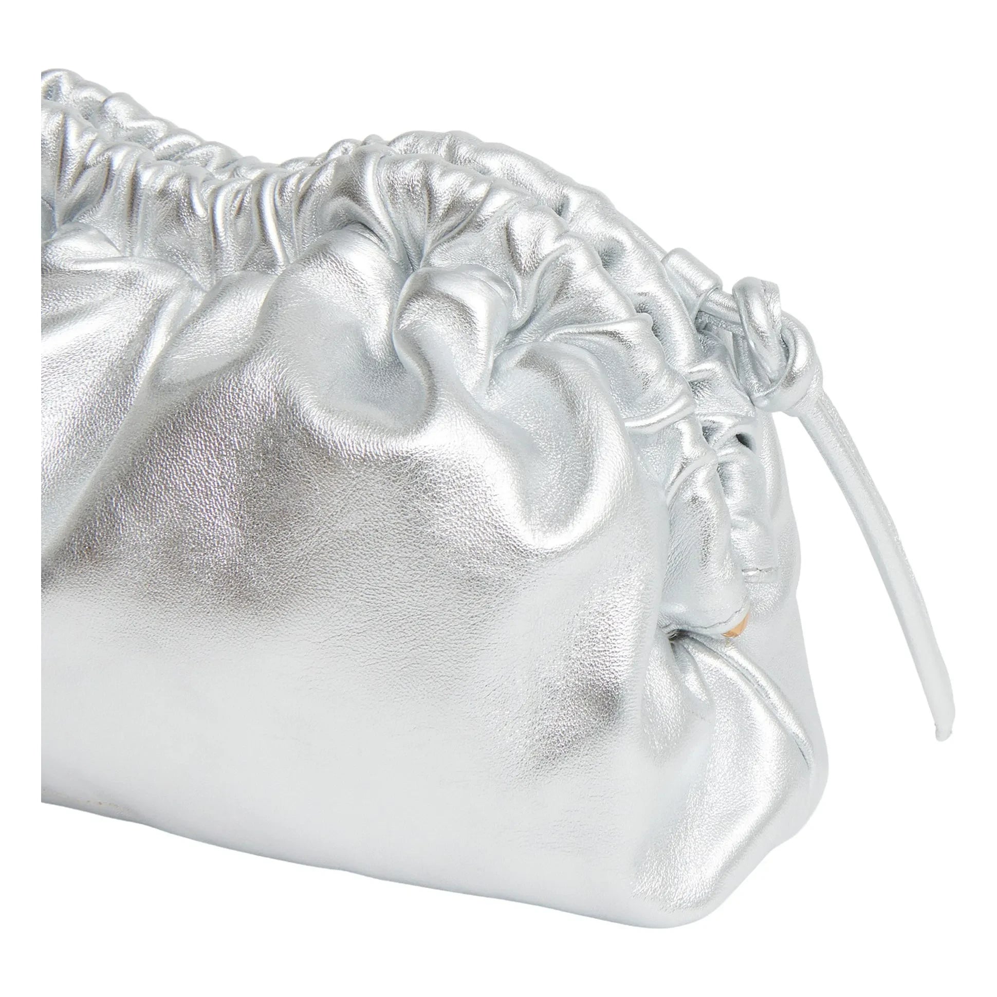Mansur Gavriel - Mini Tasche Cloud Clutch | Silber