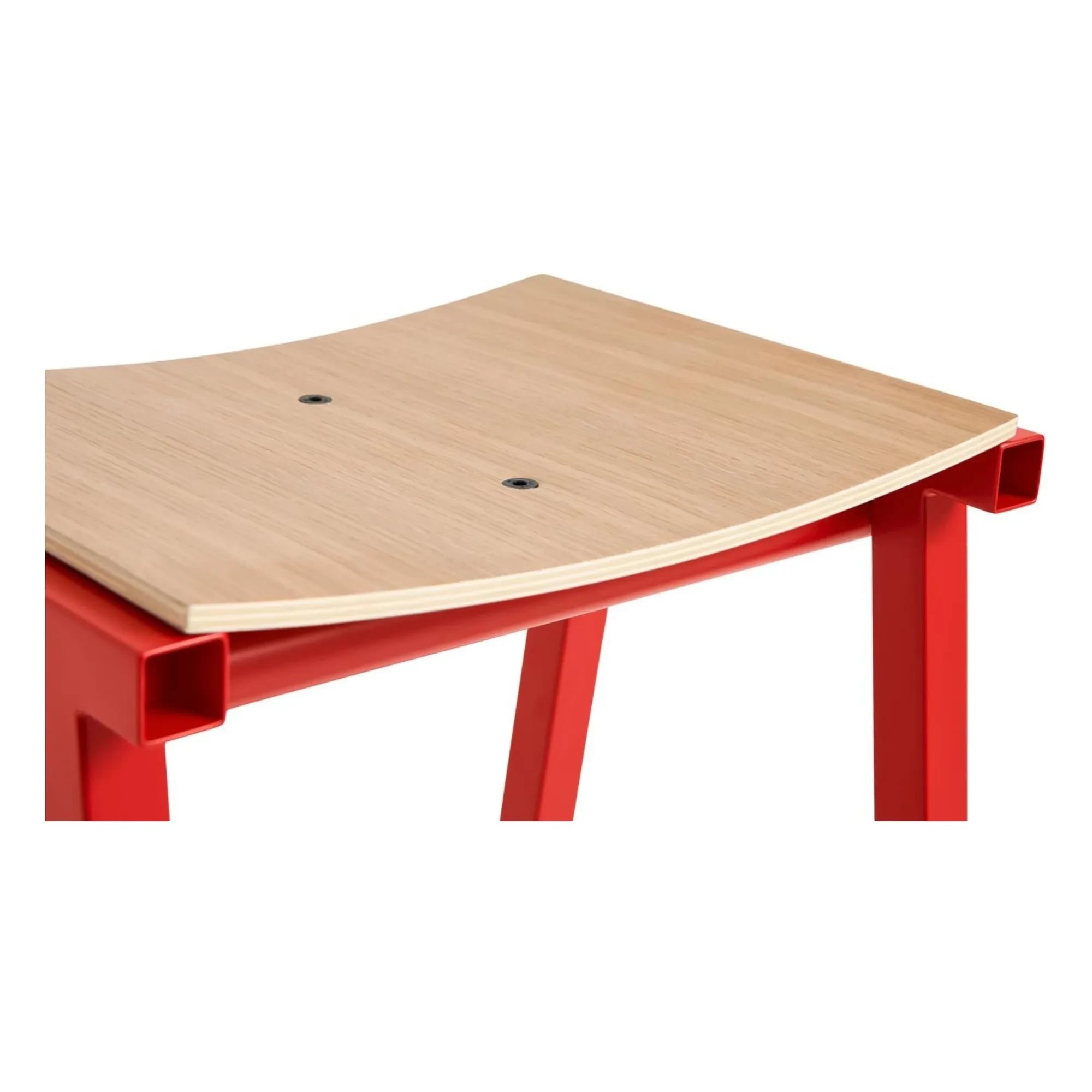 Hay - Yüksek tabure 75 cm Taburete 8 | Kırmızı