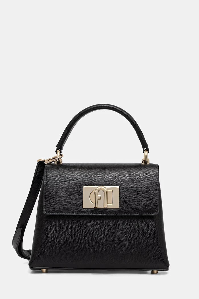 Furla Damen Leder-Crossbody-Tasche 1927 Mini Top Handle