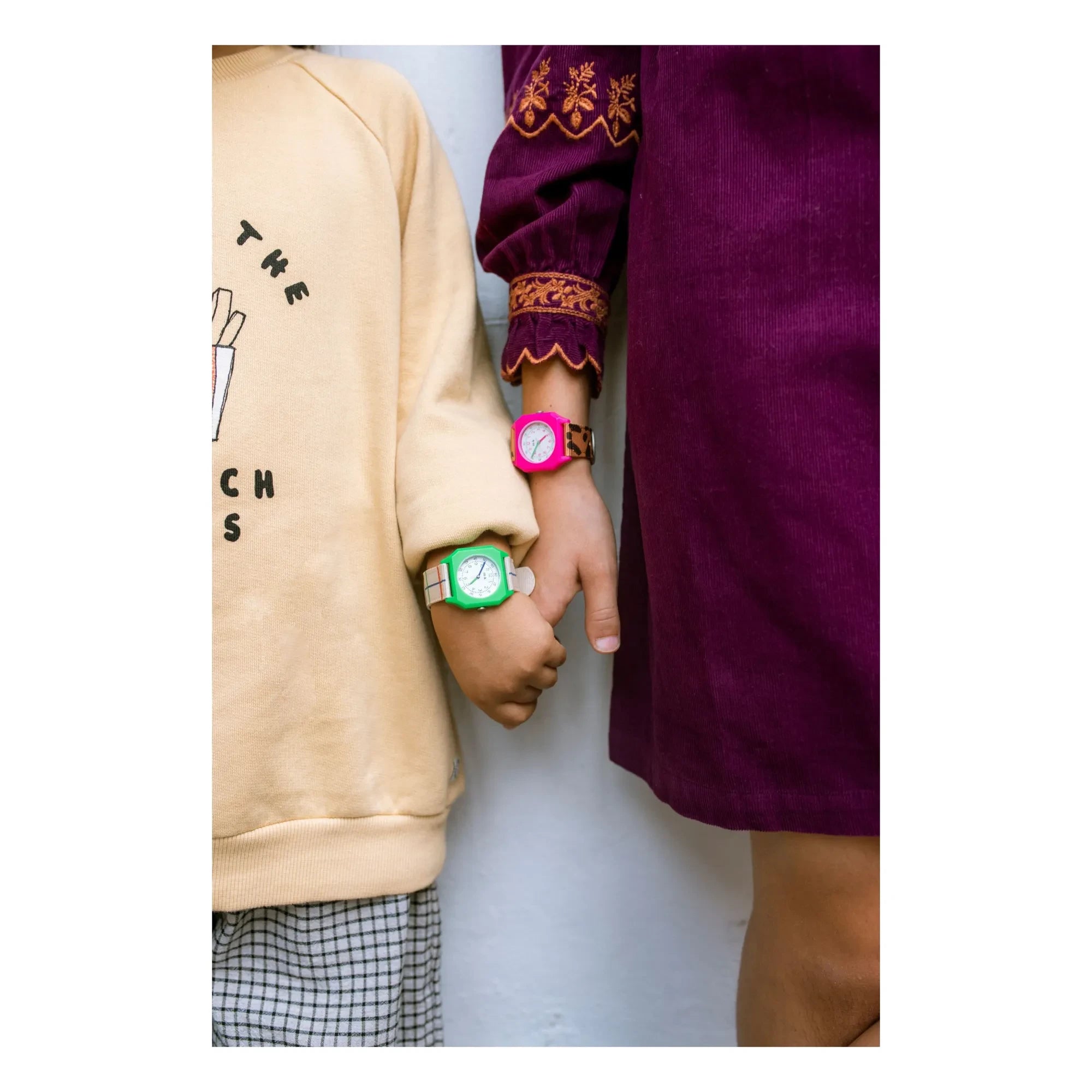 Mini Kyomo - Notizbuchuhr - Mini Kyomo x Taxi Brousse | Ecru