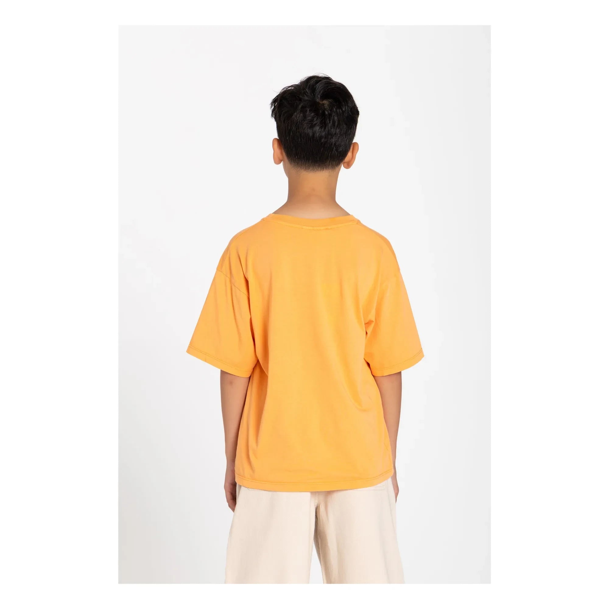 Smallable Kid - Nils T-Shirt aus Bio-Baumwolle | Orange