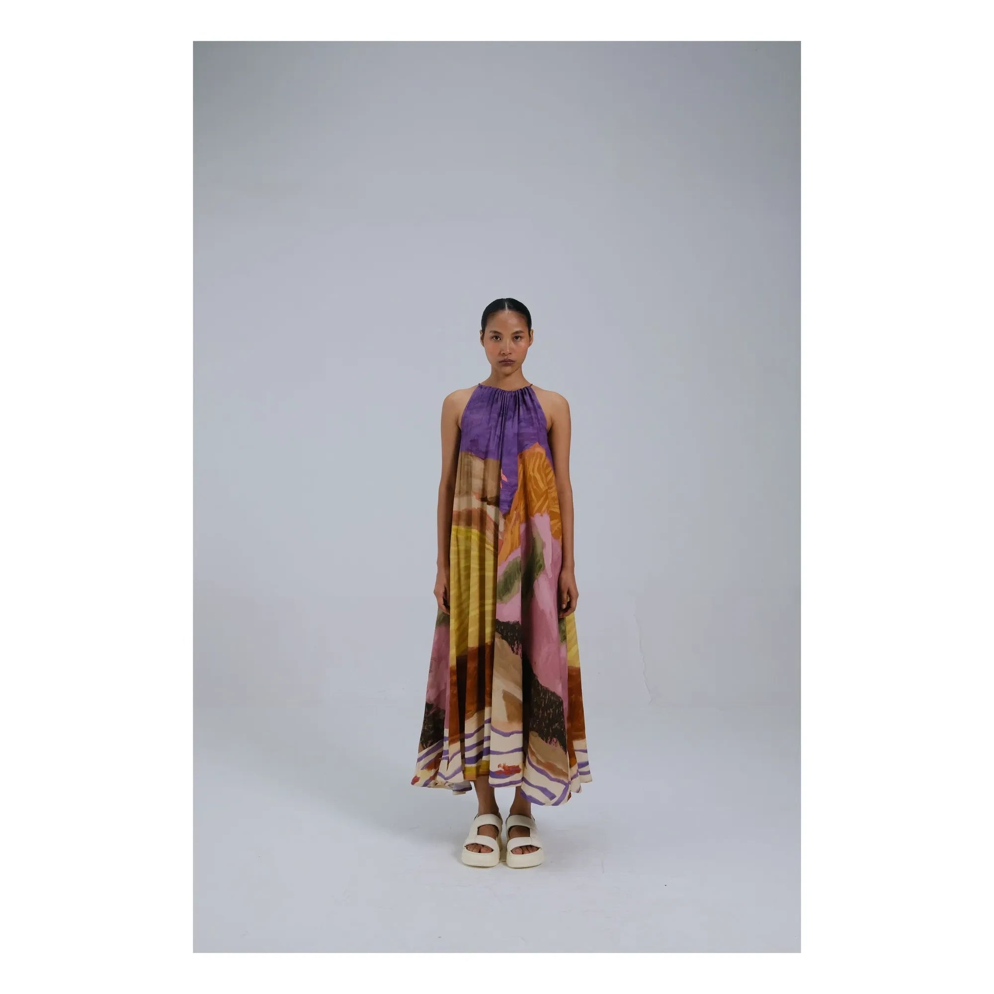 CORD – Skaterkleid | Violett