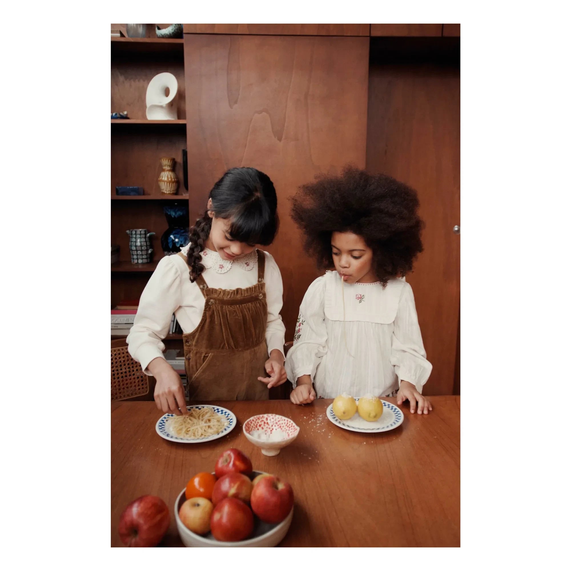 Emile et Ida - Bestickte Bluse | Creme