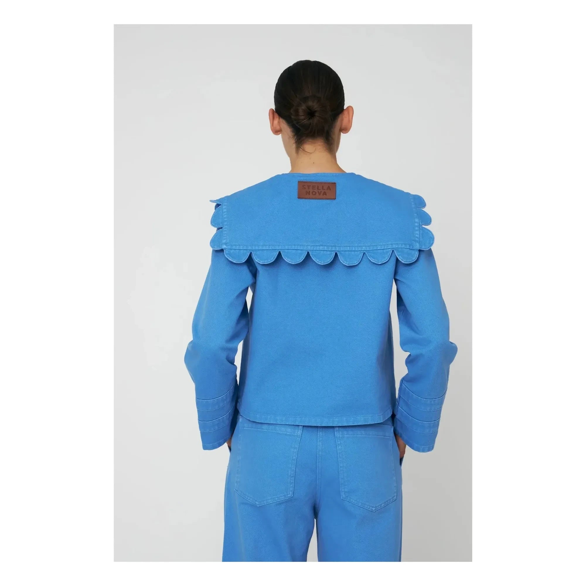 Stella Nova - Marine Bio-Baumwolljacke | Blau