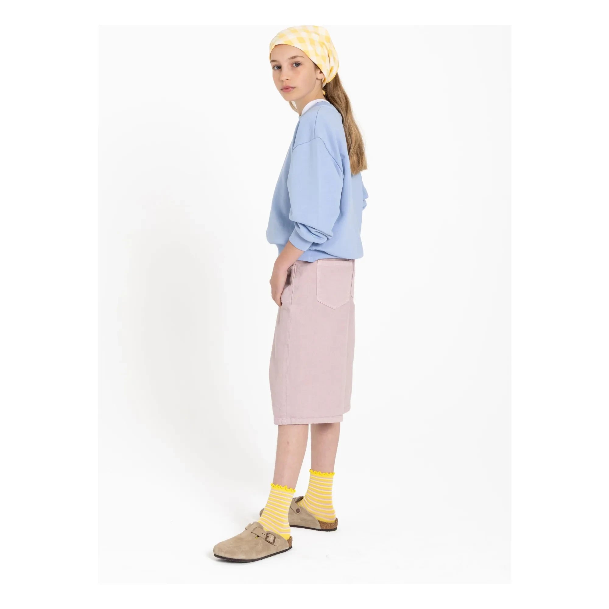 Smallable Kid - Gestreifte Lolita Socken | Gelb