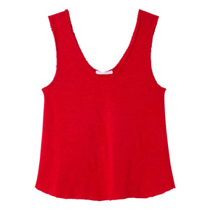 American Vintage - Sonoma Baumwoll-Trägertop | Tomatenrot