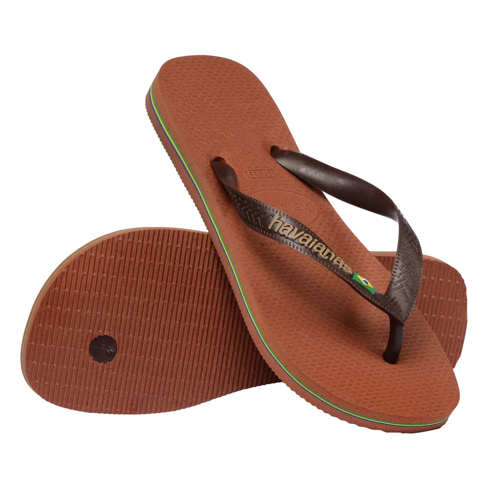 Havaianas - Brasil Logo Zehentrenner | Braun