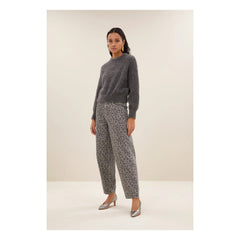 By Bar - Sonny Natur Alpaka Pullover | Dunkel meliertes Grau