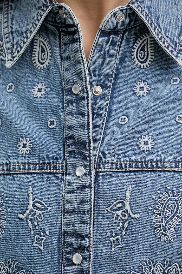 Liu Jo Kadın Denim Gömlek