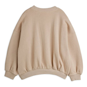 Mini Rodini - Doggies Bio-Baumwoll-Sweatshirt | Heather Grau