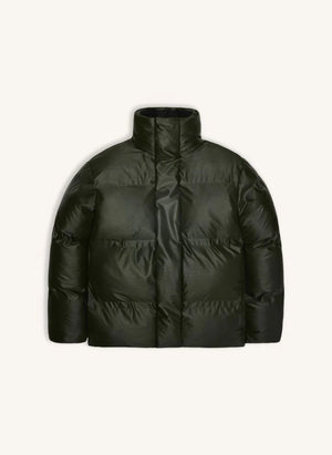 Rains - Bator Unisex Daunenjacke | Olivgrün